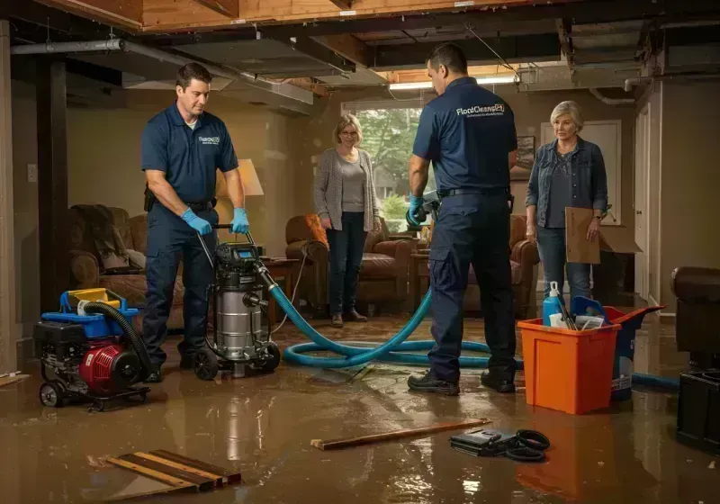 Basement Water Extraction and Removal Techniques process in Hunter, TN